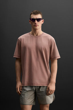 WASHED TRAINING T-SHIRT - Zara фото 3