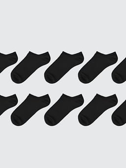Kad?n D?z Sneaker ?orap 10lu