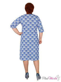 Платье Модель №174 размеры 50-76 - Plusmoda фото 3