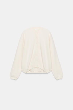 SUDADERA BOTONES ALGOD?N / Crudo - Zara фото 4