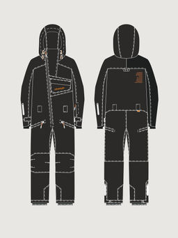 Комбинезон 8з2126 черный