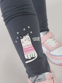 CRB wear / CWKG 90271-30 Комплект для девочки (футболка, брюки модель легинсы),желтый  фото 4