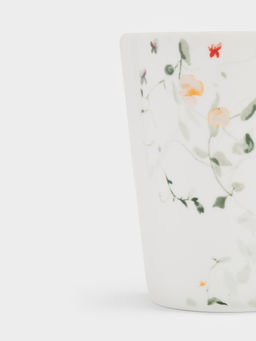 Кружка, 420 мл, фарфор N, белая, Цветы и листья, Primrose - Anna lafarg фото 5