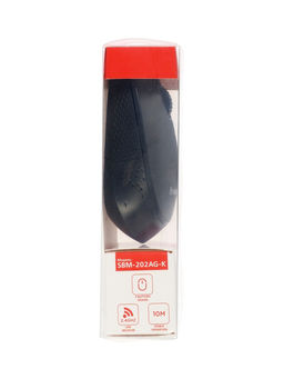 Мышь Smartbuy ONE 202AG-K, беспроводная, 3 кнопки, 1200 dpi, USB, 1хАА, черная