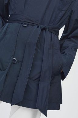 Куртка женская двусторонняя LS-904017-DN, 
темно-синий/принт геометрия - Steinberg фото 4