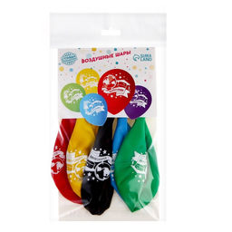 Цена за 2 шт. Воздушные шары латексные 12" «Выпускник», 5 шт., МИКС