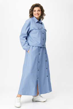 Костюм AmberA 2017-2 голубой - Galean style фото 8