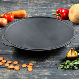 Садж сковорода 400 мм, чугун. Узбекистан