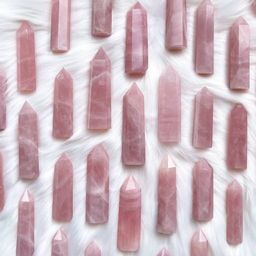 Кристалл из Розового кварца