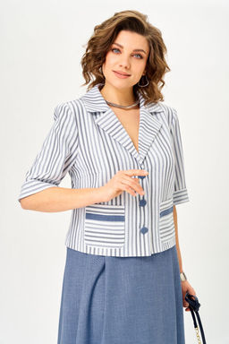 Костюм Aira Style 24141 Полоска+синий