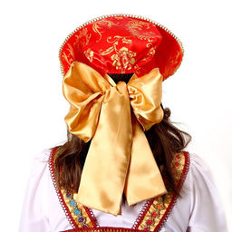 Карнавальный костюм Самоцветы: платье, кокошник, косынка в руку, р-р 42-44 - Страна карнавалия фото 5