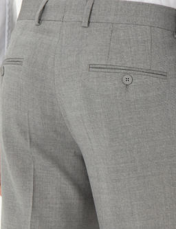 Gri Slim Fit Y_n Klasik Pantolon