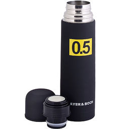 31481 Термос 0,5л нерж/сталь, черный MB (х24) - Mayer&boch фото 2