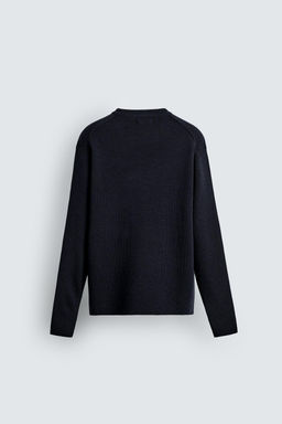 TEXTURED JUMPER WITH WOOL - Zara фото 7