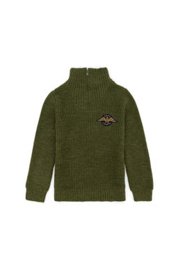 Свитер цвета хаки для мальчика - U.s. polo assn фото 4