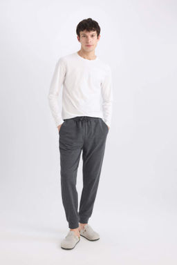 Regular Fit Cepli Beli Bagc?kl? Pijama Alt? - Defacto фото 5