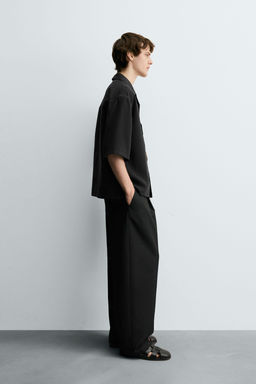 RELAXED FIT FLOWING SHIRT - Zara фото 4