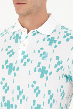 U. S. Polo Assn Мужская мятная футболка-поло - U.s. polo assn фото 14