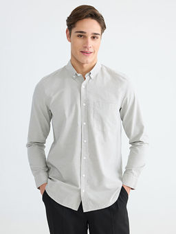 Regular Fit Oxford Erkek G?mlek