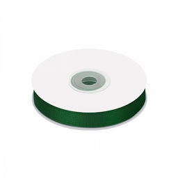 Лента репсовая 15мм цв. 587 т.зеленый Magic4Hobby уп. 22,8м (1м) картон/пенопласт