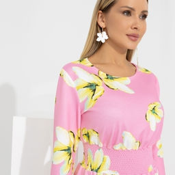 Платье Стильный офис (flower magic) - Charutti фото 3