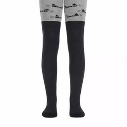 Колготки дет. SOF-TIKI 7С-38СП, 140-146 (10) - 532 серый-черный