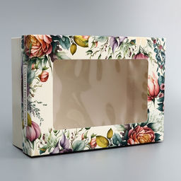 Цена за 2 шт. Коробка складная, крышка-дно, Самой прекрасной, 21?15?7 см с окном