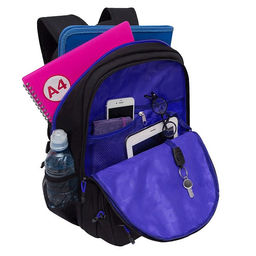 RB-453-3 Рюкзак школьный с картхолдером на держателе - Grizzly фото 14