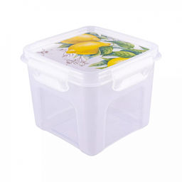 Контейнер для СВЧ "ЛОК декор","Fresh" квадратный, 0,9 л, арт. С57201, С57258, С57220