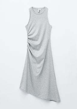 Vestido midi asim?trico con fruncido - H&m фото 2