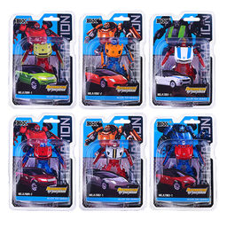 Робот "Гипер-гонщик" трансформирующийся, на листе