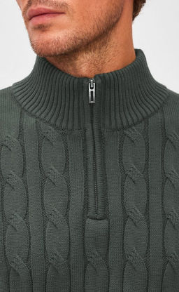 Джемпер P221-15-235 khaki - Fine joyce фото 8