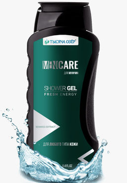 Тысяча озёр Гель для душа "FOR MEN" с экст.водорослей 250мл.(20)