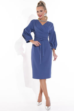 Платье Искусство обольщения (синий) - Эльза фото 8