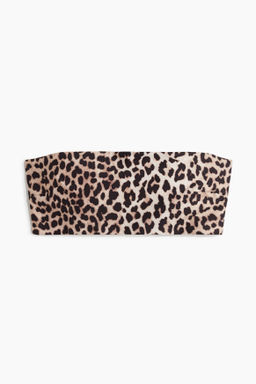 Top de bikini bandeau con relleno
