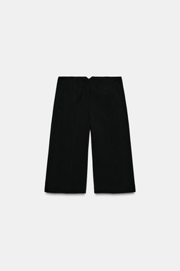 LONG HIGH-WAIST BERMUDA SHORTS - Zara фото 6