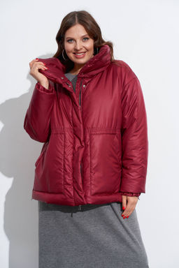 Куртка TEZA 5615 бордовый