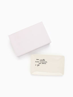 Блюдо керамическое «Любовь», 20.5×12.5×1.8 см