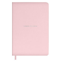 Планинг школьный арт. 66489 / 15 ПЛОНЖЕ РОЗОВЫЙ (кожзам: А5; твёрдый переплёт, материал обложки: ис