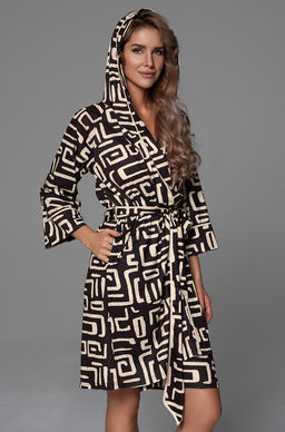 Короткий запашной халат Mia-Amore  фото 3