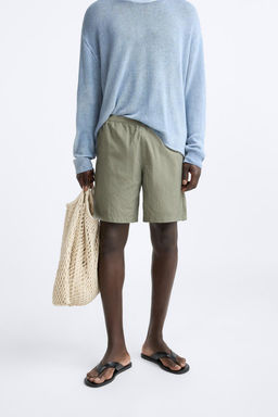 BURUSUK EFEKTLI UZUN DENIZ SORTU - Zara фото 12