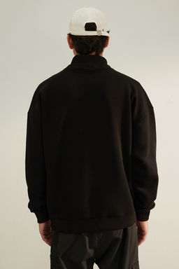 TRENDYOL MAN Limited Edition Tas Oversize/Genis Kesim Etiketli Ici Polar/S?cak Tutan Sweatshirt TMNAW24SW00228 - Trendyolmilla фото 18