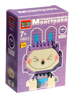 Конструктор 3D «Монстрики», 154 детали