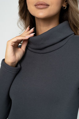 Платье женское 476L17 т.графит - Solo mio фото 7