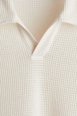 Polo gofrado Loose Fit - H&m фото 3