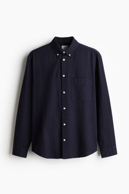 Camisa texturizada Regular Fit - H&m фото 8