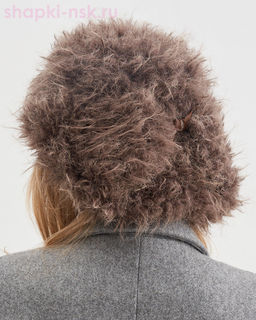 Лама экомех барби Ушанка флис (56-58)