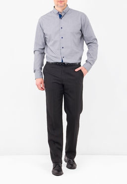 Сорочка мужская длинный рукав GREG 323/131/1053/Z/P/b/1  фото 4