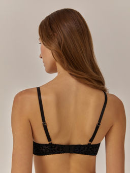 Бюстгальтер с мягкой чашкой жен. Vevea черный