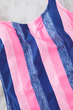 Trendyolmilla Cizgili U Yaka Regular Ask?l? Mayo TBESS25MA00126 фото 6